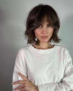 40 Long Layered Bob Cuts We'll Be Seeing In 2023 Shag Bob Haircut, Layered Bob With Bangs, Long Layered Bob, Bob Cuts, Short Shag Hairstyles, Layered Bob, Short Black Hairstyles