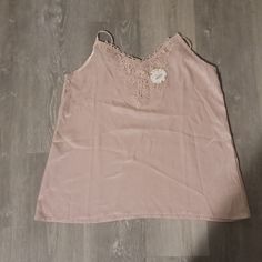 Super Cute Cami With Lace Detail. Pink Lace Trim Top For Night Out, Leopard Cami, Lace Trim Cami, Womens Camisoles, Satin Cami, Lace Camisole, Blush Color, Blue Ties, Tank Top Cami