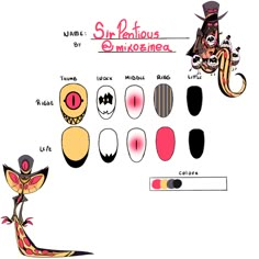 demorei? sim mas eu fiz kkkkkkk Pentious Hazbin Hotel, Sir Pentious, Mens Nails