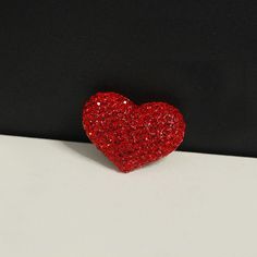 Fashion Element: Snowflake Style: Fashion OL Red Brooch, Red Wind, Heart Brooch, Red Fashion, Shape Patterns, Red Heart, Accessories Design, Women Rings, Heart Ring