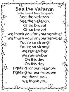 an image of veterans day poem