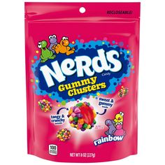 a bag of nerds gummy clusters