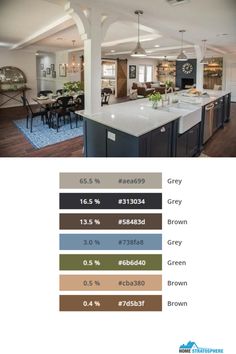 Kitchen with Column Idea Color Analysis Featuring Farmhouse Style with Massive Sized Island Kitchen Column Ideas, White Kitchen Island