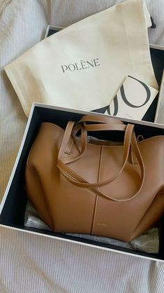 Luxury Bags 2024, Polene Bag Aesthetic, Brown Bag Aesthetic, Polene Cyme Mini, Cyme Bag, Cyme Mini, Polene Bag