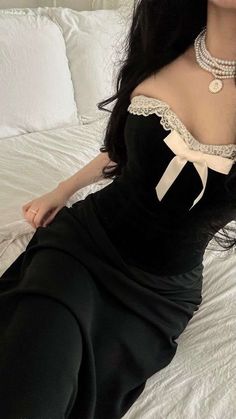 Black Party Gown, Elegant Black Prom Dress, Elegant Black Prom Dresses, Prom Dress Black, Dark Coquette, Black Prom Dress, Black Prom, Party Gown, Feminine Aesthetic