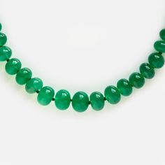 Knotted Gemstone Beaded Necklace | Local Eclectic – local eclectic Green Rondelle Jewelry With Natural Stones, Green Rondelle Gemstone Jewelry, Green Rondelle Natural Stone Jewelry, Green Gemstone Rondelle Jewelry, Green Onyx Round Beads Jewelry, Gift Rondelle Emerald Necklace With Natural Stones, Green Oval Beads Necklaces For Gifts, Green Oval Beaded Necklaces For Gifts, Green Polished Bead Gemstones For Gifts