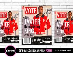 Hoco King Poster Ideas, Homecoming King And Queen Poster Ideas, Hbcu Campaign Flyer, Homecoming King Campaign Ideas Posters, Homecoming King Poster Ideas