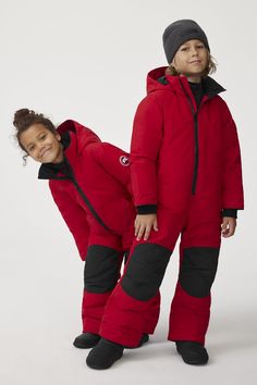 One of our most loved kids' styles is updated with a streamlined removable hood, and CORDURA® reinforced cuffs. Keep them bundled up on snowy days with a down-filled one-piece that's made to move. Specially designed with your little one in mind, the Grizzly Snowsuit features reinforced durability where it's needed the most. Kids Styles, Snowy Day, Snow Suit, Little One, Kids Shop, One Piece