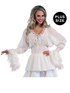 Medieval Blouse, Medieval Dress Peasant, Medieval Lady, Apple Costume, White Blouse Top, Peasant Shirt, Pink Costume, Diy Kostüm, Medieval Costume