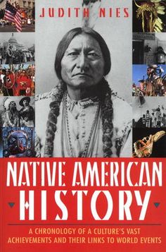 native american history book cover with images of indians and other people in the background, including an eagle