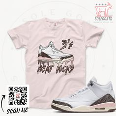 Introducing Sole Goats, the shirt brand that matches your sneakers! We believe that fashion should be fun and easy, so we designed our shirts to perfectly complement your kicks. Whether you're rocking Jordans or Yeezys, we've got a shirt that will make your outfit pop. Our shirts are made from high-quality materials and come in a variety of colors and styles to suit any taste. And because we know that comfort is key, our shirts are super soft and lightweight, making them perfect for everyday wea Sporty Comfortable T-shirt For Streetwear, Sporty T-shirt For Streetwear, Sporty Comfort Fit T-shirt For Streetwear, Comfortable Sporty T-shirt For Streetwear, Comfortable Cotton T-shirt For Streetwear, Trendy Comfortable Fit T-shirt For Streetwear, White Casual T-shirt With Comfortable Fit, White Comfortable Fit Casual T-shirt, Short Sleeve Graphic T-shirt For Sneaker Matching