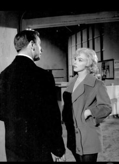 Marilyn and Yves Montand “ Let’s Make Love “ 1960 #marilyn #icon Marilyn Monroe Pregnant