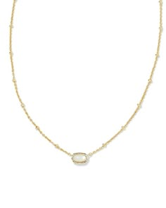 Mini Elisa Necklace, Every Jewels, Neckless Gold, Necklaces Kendra Scott, Jewelry For Teens, Everyday Necklace Gold, School Wishlist, Winter Wishlist, Kendra Scott Necklace Elisa