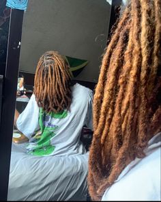 Dread Aesthetics, Light Brown Locs, Locs Aesthetic Faceless, Locs Aesthetic Black Women, Female Dreadlocks Styles, Black Guy With Locs Aesthetic, Girls With Locs Aesthetic