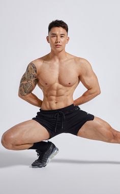 OMG® Lift Gym Shorts Muscle Poses, Body References, Male Pose, Male Pose Reference, Beefy Men, Country Men, Body Reference, Leg Day, Male Poses