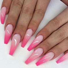 High volume Bettycora nails like salon sculpted acrylic false nails! These are durable, flexible, comfortable,all-match.Free Shipping Over $49! Free Return! Limited offer Ending Soon! Order Now! Ombre Nail Design, Nails 23, Fly Nails, Nail Bling, Cute Acrylic Nail Designs, Ombre Nail Designs