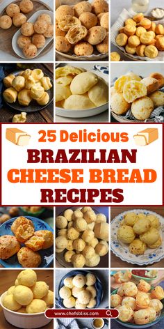 25 delicious brazilian cheese bread recipes that are easy to make and great for breakfast or brunch