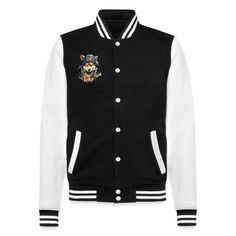 College-Sweatjacke | zappwaits Sporty Set, College Jackets, Bike Mtb, Cooler Look, Letterman Jacket, Barbecue Grill, Super Mom, Build Your Brand, Jacket Brands