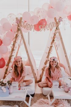 Sleepover Tents, Birthday Sleepover Ideas, Slumber Party Birthday, Venue Design, Pijama Party, Boho Birthday Party, Teepee Party, Sleepover Birthday Parties, Pyjama Party