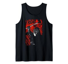 PRICES MAY VARY. Friday the 13th Jason Lives is 100% authentic, officially licensed Friday the 13th apparel, that comes in t shirt, v-neck, tank top, longsleeve, pullover hoodie, sweatshirt, styles! Friday the 13th, Happy Birthday Jason Voorhees. Due to counselors lack of attention Jason drowns as a young boy at Camp Crystal Lake. He comes back for revenge. So if you are a camp counselor beware of a machete holding, hockey mask wearing maniac. Lightweight, Classic fit, Double-needle sleeve and b Happy Birthday Jason, Lack Of Attention, Friday The 13th Jason, Camp Crystal Lake, Hockey Mask, Camp Counselor, Jason Voorhees, Crystal Lake, Friday The 13th