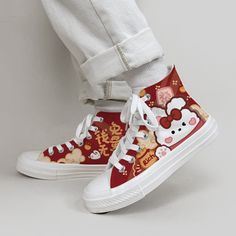 Cute Low-top Sneakers For Gift, Cute High-top Sneakers As Gift, Shoes Kawaii, Bunny Shoes, Fashion Things, Kawaii Shoes, Bunny Pattern, People Clothes, Art Clothing