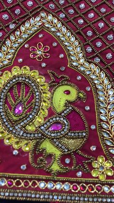 Sak Creations, Pink Blouse Designs, Blue Blouse Designs, Boat Neck Blouse Design, Mirror Work Blouse, Best Blouse Designs, Wedding Saree Blouse Designs, Blouse Back Neck Designs, Wedding Blouse Designs