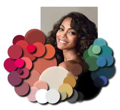 Season Analysis, Seasonal Color Palette, Colour Analysis, Zoe Saldana, Colour Combinations, Emma Watson, Color Palettes