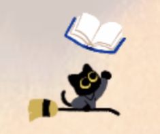 an image of a cat reading a book and flying through the air with it's eyes open