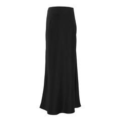 Product Details This elegant satin black trumpet skirt is the perfect addition to any woman's wardrobe. Designed for both office and casual wear, this skirt is versatile and can be worn in all seasons. Made from a blend of polyester and spandex, it offers a comfortable fit and is non-stretch for a slim and flattering silhouette. The natural waistline and solid pattern add to the overall sophistication of the skirt. Featuring a trumpet/mermaid silhouette, this skirt falls to ankle-length, making it suitable for any occasion. The zipper decoration adds a touch of detail to the overall design. Available in a range of sizes, this skirt is designed to fit women of all shapes and sizes. Whether you're looking for a stylish office outfit or a chic casual look, this elegant satin black trumpet ski Elegant Full Skirt In Solid Color, Elegant Solid Color Full Skirt, Elegant Formal Skirt Solid Color, Elegant Formal Skirt In Solid Color, Elegant Solid Color Formal Skirt, Elegant Full Pleated Skirt In Solid Color, Elegant Formal Pleated Skirt With Stretch, Elegant Flared Skirt Solid Color, Elegant Long Skirt In Solid Color