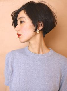 Japanese Short Hair, French Bob, Great Haircuts, Shot Hair Styles, Hair Styles 2017, Short Bob Haircuts, Long Bob Hairstyles, Asian Hair, Trendy Short Hair Styles