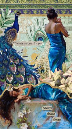 there is no one like you by the peacock