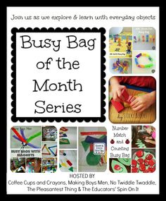 the busy bag of the month series includes activities to help students learn how to use scissors