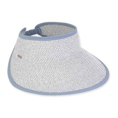 This super comfortable sun visor provides excellent coverage. Wide, round brim shades face and ears, 4" peak. UPF 50+ UV protection rated sun visor. Elastic comfort closure. Packable. One size. Visor Cap, Timeless Classic Style, Sun Visor, Wearing Clothes, Wide Brimmed, Good Old, Timeless Classic, Upf 50, Ultra Violet