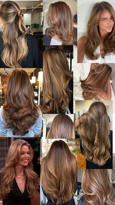 Long Hair Highlights, Honey Brown Hair, Hair Inspiration Long, Brown Hair Inspo, Hair Color Streaks, Brunette Hair With Highlights, Hairstyles For Layered Hair, Honey Blonde Hair, Brown Hair Balayage