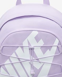 Nike Hayward Backpack (26L). Nike.com Nike Hayward Backpack, Water Bottle Backpack, Water Bottle Storage, Nike Backpack, Tennis Bags, Purple Backpack, Chest Strap, Bottle Storage, Red And Grey