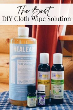 the best diy cloth wipe solution for all types of clothes and home care products