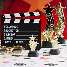 the hollywood awards are on display for everyone to see