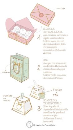 the instructions for how to make an origami box