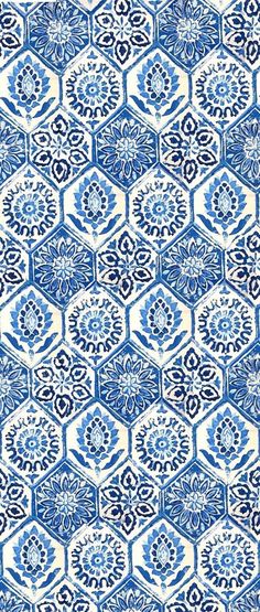 a blue and white pattern with the words be a creator of your reality