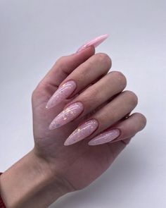 Nails With Stiletto Pinky Nail, Sparkly Acrylic Nails, Bad Nails, Mickey Nails, Summer Gel Nails, Short Square Acrylic Nails, Artificial Nails