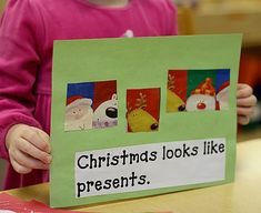 This Christmas 5 senses book is a perfect addition to your Christmas activities for preschoolers and kindergarten kids. Your students get to explore their senses with literacy and art! The Christmas sensory book also makes a sweet keepsake. Click on the Fun-A-Day.com link to read more and get a copy of the free printable. Preschool Advent Calendar, Preschool Advent, Christmas Kids Ideas, Christmas Learning Activities, Pencil Grasp