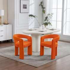 Elevate your living space with the Modern Style Dining Chairs Set of 2. Designed with a contemporary aesthetic, these chairs are perfect for adding a touch of elegance to your home or office. Orange Accent Chair, Upholstered Armchair, Dining Chairs Set, Contemporary Outdoor, Upholstered Arm Chair, Dining Room Bar, Contemporary Aesthetic, Furniture Dining Chairs, Online Furniture Stores