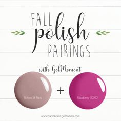 Polish Pairings, Gel Nails Fall, Fall Polish, It Nails, Gel X Nail, Fall Nail Polish, Nail Polish Colors Fall