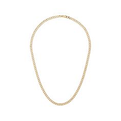 This open link chain is available in 14k yellow and white gold. We love this chain because it adds instant edge to your look while still maintaining a minimalist aesthetic. Wear on its own or layer with our core Diamonds by the Inch or Diamond Drop Station necklaces. Available in 18” or 24” - both sizes can be worn together for added value to your necklace decor. 18” & 24” Chain are 4.7mm wide solid link curb Fine luxurious jewelry that will be forever timeless without the high markup. Made with Classic Rose Gold Link Chain Necklace, White Gold Necklace With Link Chain, Classic Oval Link Curb Chain Necklace, Classic Rose Gold Curb Chain Necklace, Classic Rose Gold Necklace With Curb Chain, Minimalist Cuban Link Necklace, Classic Curb Chain Necklace With Rectangular Links, Fine Jewelry Yellow Gold Chain Link Necklace, Elegant Gold Cuban Link Necklace With Cable Chain