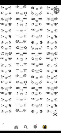 some type of symbols that can be used to describe what is in the text on this page