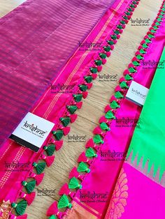 Saree Pallu Hanging Ideas, Saree Knots, Simple Saree Kuchu, Saree Kuchu Design, Crochet Tassels