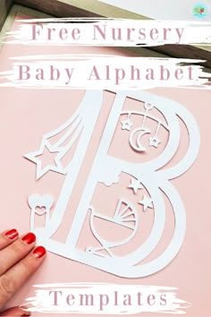 Cricut Baby Alphabet And Numbers ( Free Download) Extraordinary Chaos Cricut Projects Nursery, Free Baby Svg Files For Cricut, Cricut Baby Shower Gifts, Baby Shower Cricut Ideas, Cricut Nursery, Free Cricut Downloads, Nightmare Before Christmas Font, Cricut Baby Shower, Christmas Fonts Alphabet