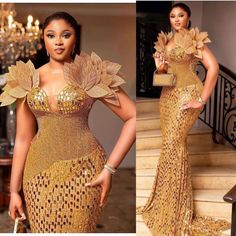 Luxury African Bridal Dress, Custom Bridal Dress, Igbo Bride, African Clothing, African Fashion, Lace Wedding Dress, Igbo Wedding Dress - Etsy Luxury Lace Gown For Prom, Gold Lace Evening Dress For Party, Gold Lace Floor-length Evening Dress, Luxury Ball Gown Evening Dress For Wedding, Gold Wedding Dress With Fitted Bodice For Party, Luxury Wedding Ball Gown Evening Dress, Luxury Gold Wedding Gown, Luxury Lace Evening Gown, Luxury Lace Wedding Gown