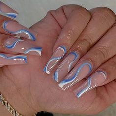 summary acrylic nails. There are any references about summary acrylic nails in amelienorthwood.my.id. you can look below. I hope this article about summary acrylic nails can be useful for you. Please remember that this article is for reference purposes only. #summary #acrylic #nails Blue And White Nails, Fake Toenails, Abstract Nails, Press On Nails Long, Long Press On Nails, Blue Acrylic Nails, Coffin Press On Nails, Nails For Women, Nails Long