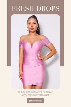 Click the link above to browse through our fresh and bold apparel and accessories for women of all shapes and sizes perfect for casual, professional, and dressy looks. #fashion #womenoutfit #style #outfitidea Off Shoulder Mini Dress, All Shapes, Night Outfits, Bodycon Mini Dress, Date Night Outfit, Summer Girls, Summer Casual